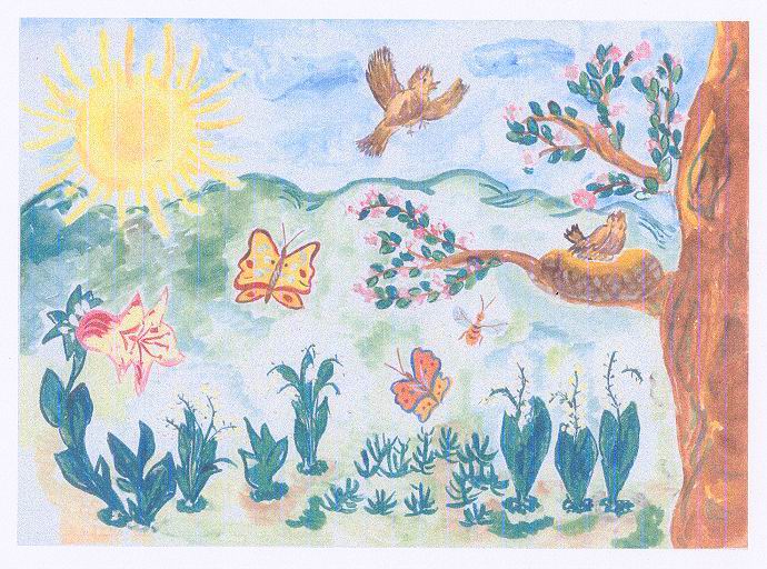 DESSIN DE CLAUDIA - �c.. Ecoles du Monde - 